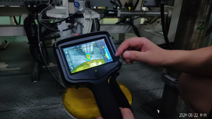 শিল্প হ্যান্ডহেল্ড অ্যাকোস্টিক ইমেজ ক্যামেরা আলট্রাসনিক সাউন্ড ডিটেক্টর HFD-V100 0