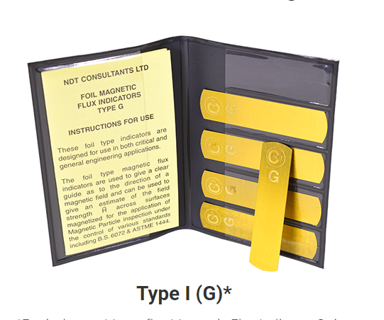 এনডিটি লেমিনেটেড ম্যাগনেটিক ফ্লাক্স স্ট্রিপস টাইপ জি বার্মা-ক্যাসট্রোল 5 স্ট্রিপস 1