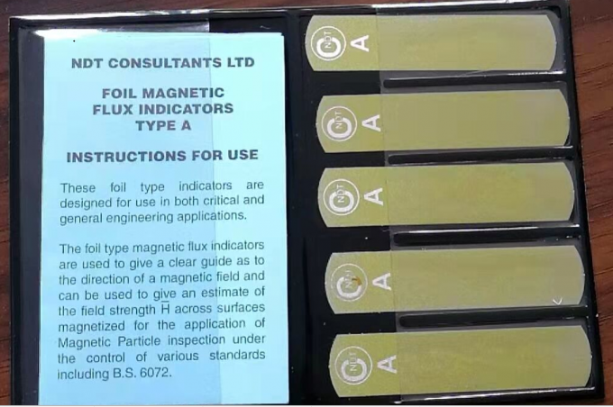 এনডিটি লেমিনেটেড ম্যাগনেটিক ফ্লাক্স স্ট্রিপস টাইপ জি বার্মা-ক্যাসট্রোল 5 স্ট্রিপস 2