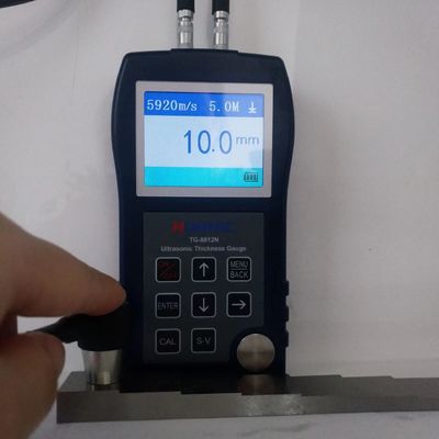 HUATEC TG-8812 উন্নত আল্ট্রাসোনিক বেধ পরিমাপকারী 0.55-500 মিমি পরিসীমা উচ্চ নির্ভুলতা এবং ব্লুটুথ