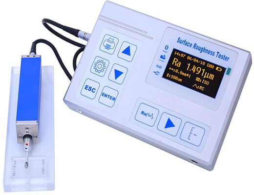 Surface Roughness Tester 4 Inches OLED Screen 22 Parameters