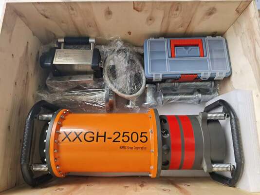HXPC-100B1X এক্স-রে পাইপলাইন ক্রলার ম্যাগনেটিক পজিশনিং ৩৬০° রেডিয়োগ্রাফিক ওয়েল্ড ডিটেক্টর তেল গ্যাস পাইপলাইনের জন্য