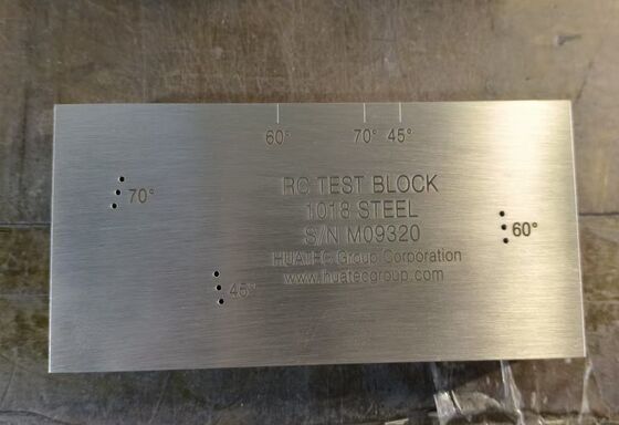 AWS D1.1/D1.1M-2015 RC রেজোলিউশন অ্যাল্ট্রাসোনিক ক্যালিব্রেশন ব্লক