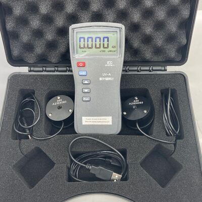 UV-A ইন্ডাস্ট্রিয়াল 365nm 420nm UV ইরেডিয়েন্স মিটার UV লাইট সোর্স টেস্টার