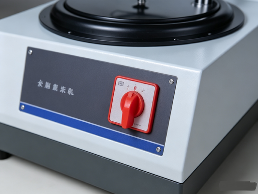 HPA-1E লো নয়েজ ম্যানুয়াল মেটালোগ্রাফিক গ্রাইন্ডার পলিশার মোটর রোটারি ওয়াটার কুলিং মেটালার্জি স্পেসিমেন পলিশিং মেশিন