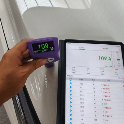 TG-1670 Integrated Coating Thickness Gauge with 0-5000μm Measuring Range and Bluetooth Transmission Using Magnetic Induction and Eddy Current