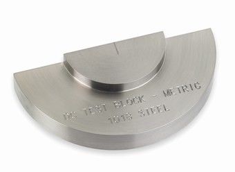 ASTM E164 DC দূরত্ব ক্রমাঙ্কন ব্লক AWS স্ট্যান্ডার্ড শিয়ার ওয়েভ অতিস্বনক ট্রান্সডুসার দূরত্ব ক্রমাঙ্কন পরীক্ষা ব্লক