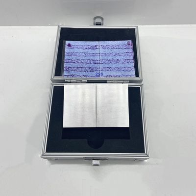 ফ্লুরোসেন্স ও কালার পেনিট্র্যান্ট টেস্টিং এর জন্য ওয়াইএম-এ অ্যালুমিনিয়াম অ্যালয় পেনিট্রেশন কম্পারিজন টেস্ট ব্লক