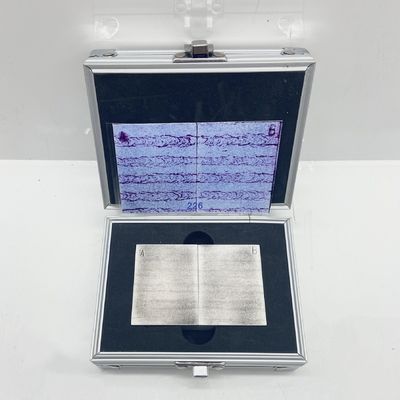 সংবেদনশীলতা ক্যালিব্রেশন এবং অনুপ্রবেশকারী পরীক্ষার মান নিয়ন্ত্রণের জন্য YM-A অনুপ্রবেশ তুলনা পরীক্ষার ব্লক