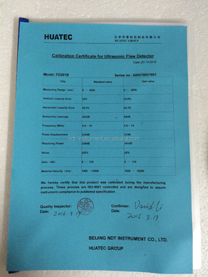 Ndt টেস্ট ত্রুটি ডিটেক্টর Ip65 সলিড মেটাল হাউজিং