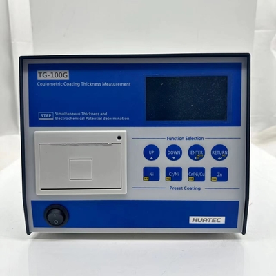 TG-100G ইলেক্ট্রোপ্লেটিং কুলোমেট্রিক পুরুত্ব পরীক্ষক তার পরীক্ষা কম্পিউটার সংযুক্ত