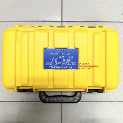 IIW V-1 CS SS AL উপাদান UT ক্যালিব্রেশন ব্লক NDT যন্ত্রপাতি