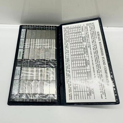 স্টিল রাফনেস কম্পারিজন স্যাম্পল ব্লক লেদ মিলিং গ্রাইন্ডিং স্ট্যান্ডার্ড স্পেসিমেন