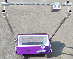 HC1400-LED শ্রম-সাশ্রয়ী ভ্যাকুয়াম বক্স লিক টেস্টার, ওয়াকিং হুইল ও ওয়েল্ড ইন্সপেকশনের জন্য সহায়ক রড সহ