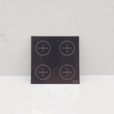 স্ট্যান্ডার্ড সংবেদনশীলতা পরীক্ষা নমুনা Qqi চৌম্বকীয় কণা পরিদর্শন পরীক্ষা Shim