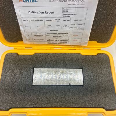 এনডিটি ইন্সট্রুমেন্ট ক্যালিব্রেশন ব্লক এ৬ আলট্রাসনিক টেস্ট ব্লক