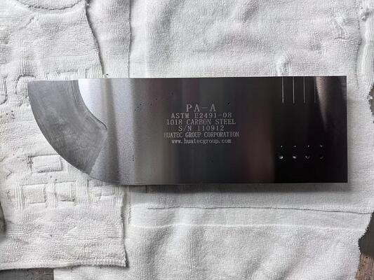 ফেজড অ্যারে টাইপ এ ব্লক ক্যালিব্রেশন ব্লক - এনডিটি পরিষেবা