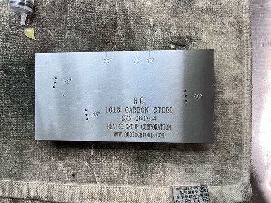 AWS D1.1/D1.1M-2015 RC রেজোলিউশন অ্যাল্ট্রাসোনিক ক্যালিব্রেশন ব্লক