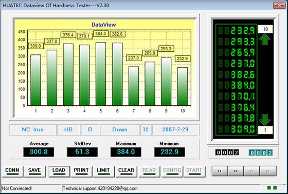 স্টিল স্টেইনলেস স্টিল অ্যালুমিনিয়াম খাদ জন্য RHL-49 পোর্টেবল Leeb কঠোরতা পরীক্ষক