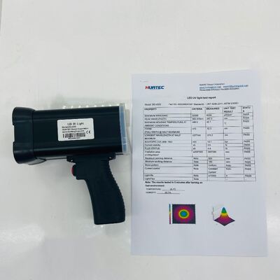 6000uW/cm2 UV ফ্লাক্স এবং 2-3H ব্যাটারি লাইফ সহ DG-4020 ডুয়াল AC&DC অপারেশন হ্যান্ডহেল্ড LED-UV ল্যাম্প