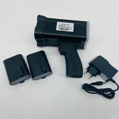 Dual AC Directly and DC Battery Operation Handheld LED-UV Lamp