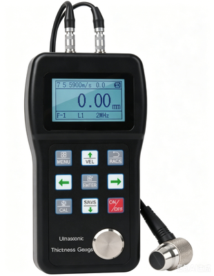 TG-3200L পোর্টেবল ডিজিটাল আল্ট্রাসোনিক বেধ গেজ 0.75-600mm লেপ মাধ্যমে পরিমাপ ধাতু পাইপ প্রাচীর বেধ টেস্টিং মিটার