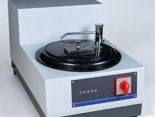 HPA-1E লো নয়েজ ম্যানুয়াল মেটালোগ্রাফিক গ্রাইন্ডার পলিশার মোটর রোটারি ওয়াটার কুলিং মেটালার্জি স্পেসিমেন পলিশিং মেশিন