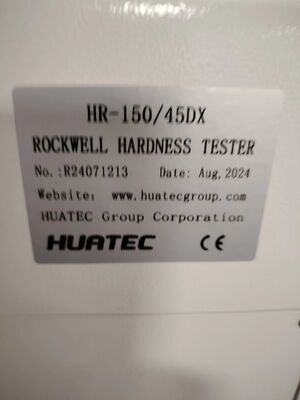 HR-150/45DX টাচ স্ক্রিন রকওয়েল কঠোরতা পরীক্ষক