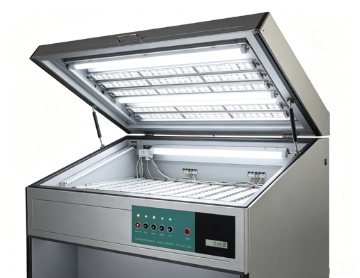 HLCB‐6L রঙিন দেখার ক্যাবিনেট D65 TL84 F UV U30 ছয়টি আলোর উৎস রঙ চেকিং লাইট বক্স