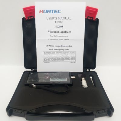 HG-908 4 পরামিতি মেট্রিক সংস্করণ সত্য RMS পরিমাপ কম্পন বিশ্লেষক